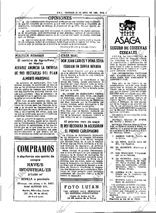 ABC SEVILLA 25-04-1982 página 29