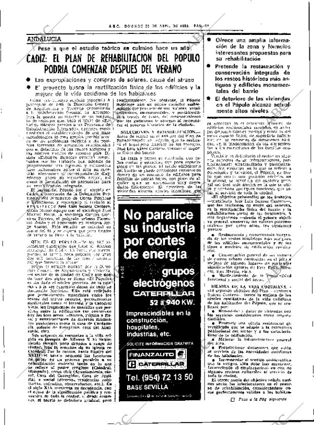 ABC SEVILLA 25-04-1982 página 41