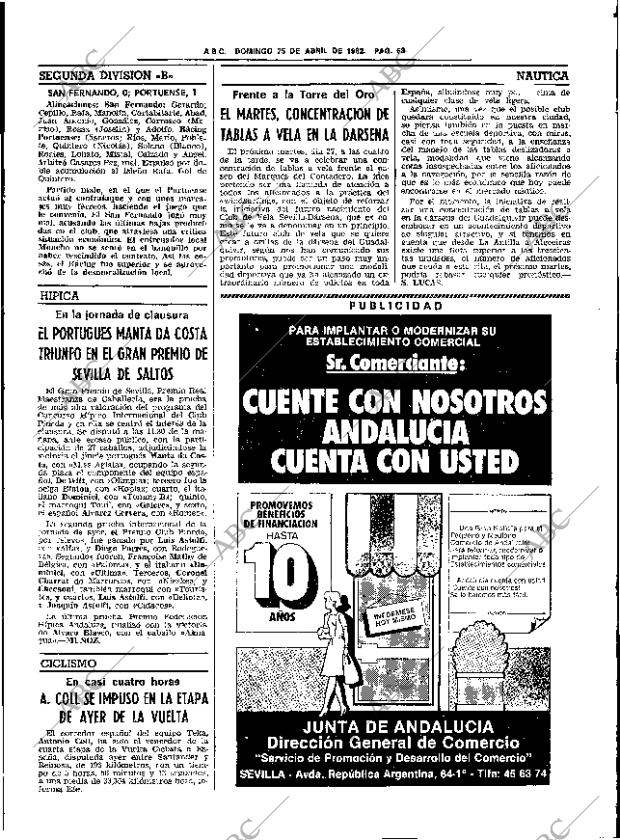 ABC SEVILLA 25-04-1982 página 87