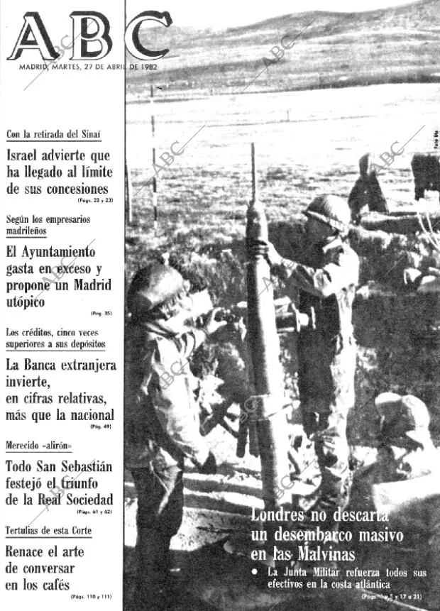 ABC MADRID 27-04-1982 página 1
