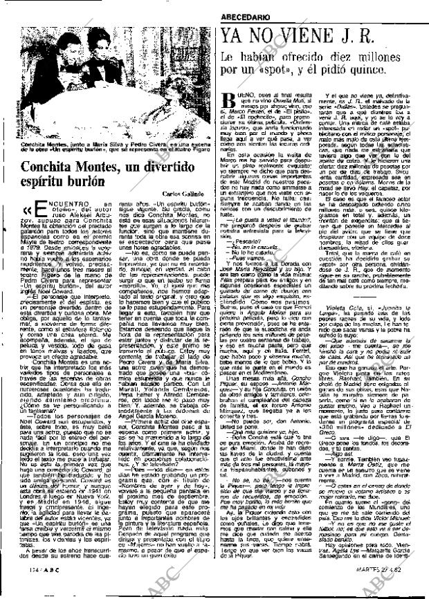 ABC MADRID 27-04-1982 página 114
