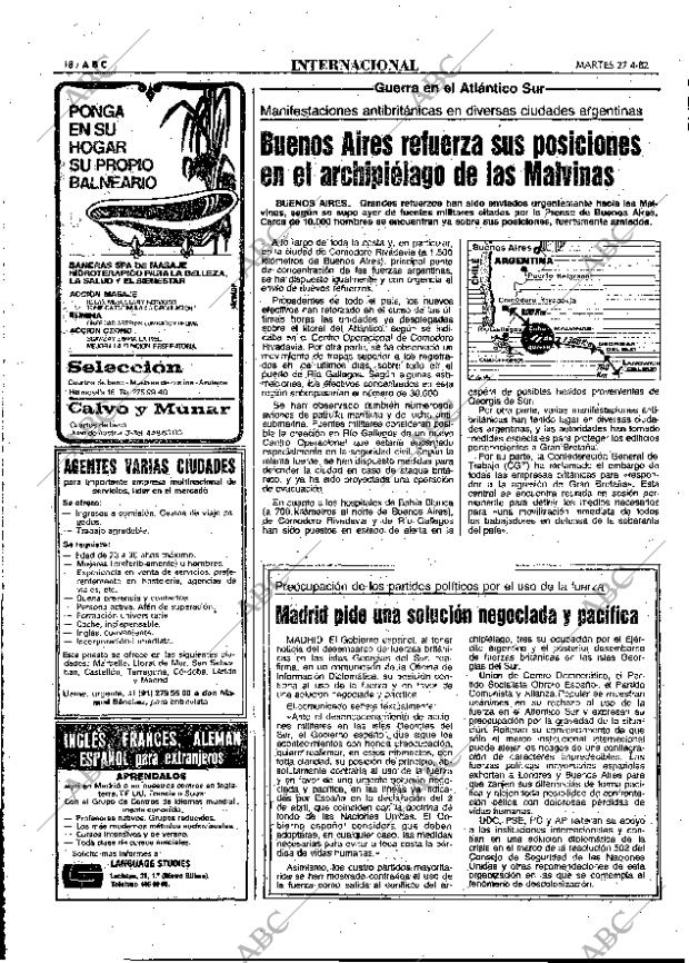 ABC MADRID 27-04-1982 página 18