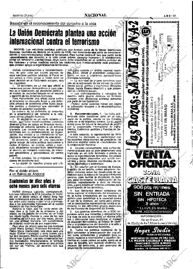 ABC MADRID 27-04-1982 página 27