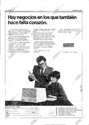 ABC MADRID 27-04-1982 página 42