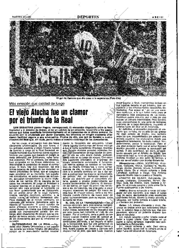 ABC MADRID 27-04-1982 página 61