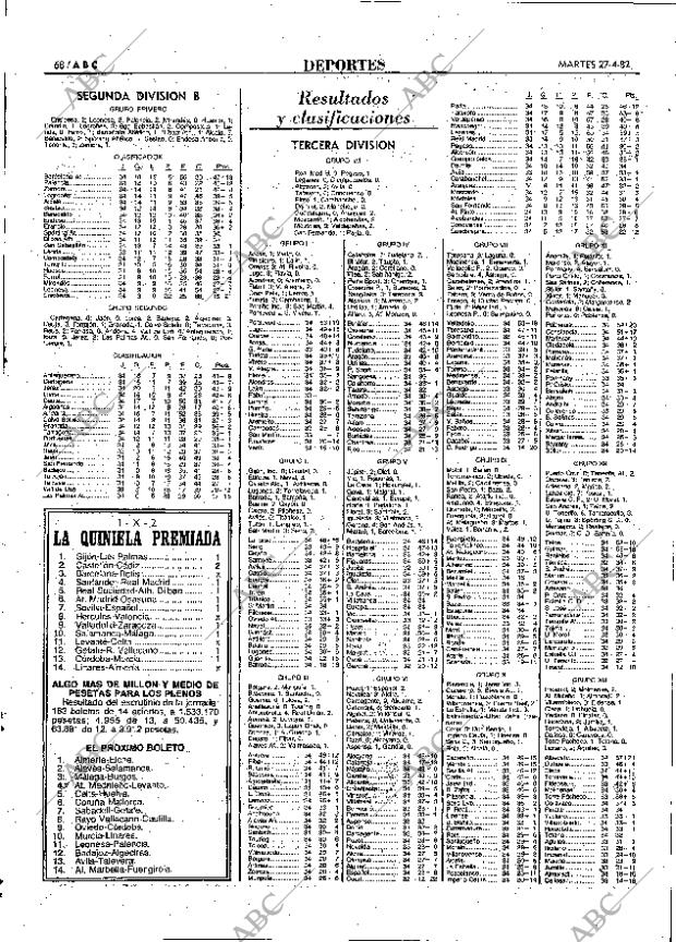 ABC MADRID 27-04-1982 página 68