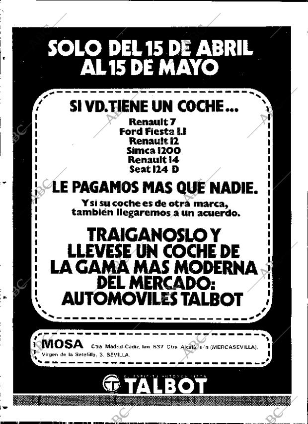 ABC SEVILLA 27-04-1982 página 110