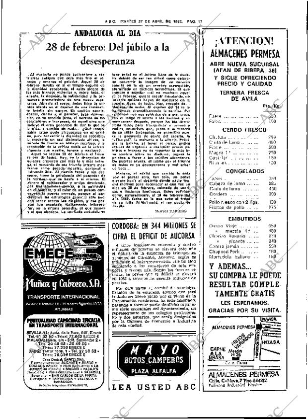 ABC SEVILLA 27-04-1982 página 37