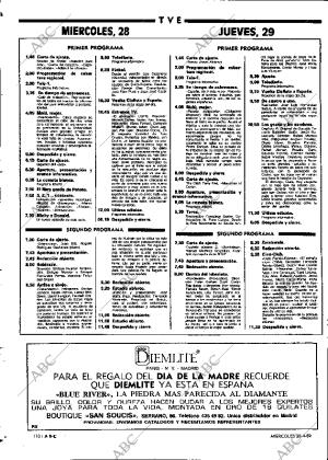 ABC MADRID 28-04-1982 página 110