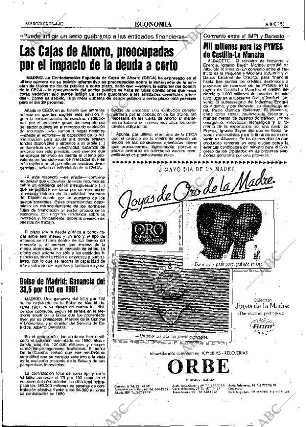 ABC MADRID 28-04-1982 página 53