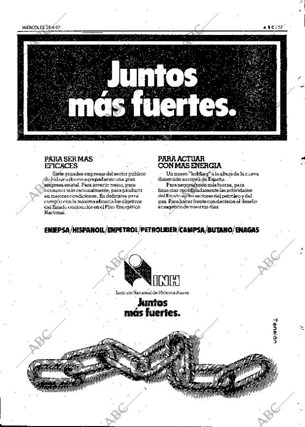 ABC MADRID 28-04-1982 página 57