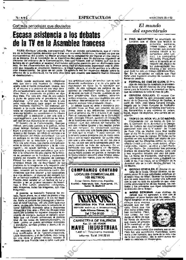 ABC MADRID 28-04-1982 página 76