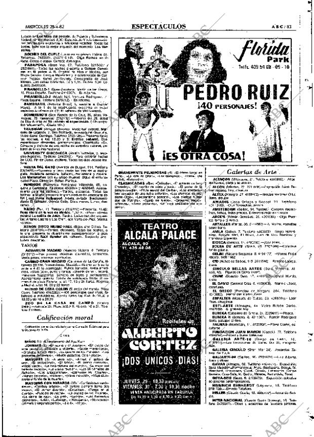 ABC MADRID 28-04-1982 página 83