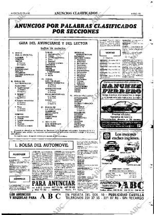 ABC MADRID 28-04-1982 página 85