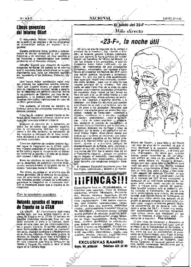 ABC MADRID 29-04-1982 página 26