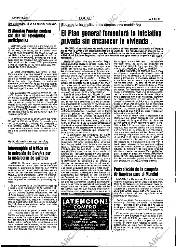 ABC MADRID 29-04-1982 página 33