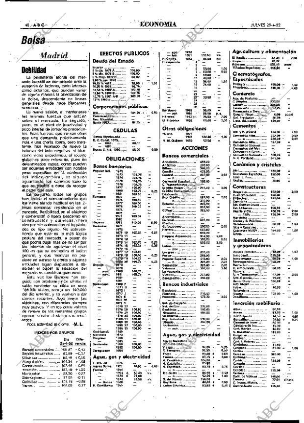 ABC MADRID 29-04-1982 página 48