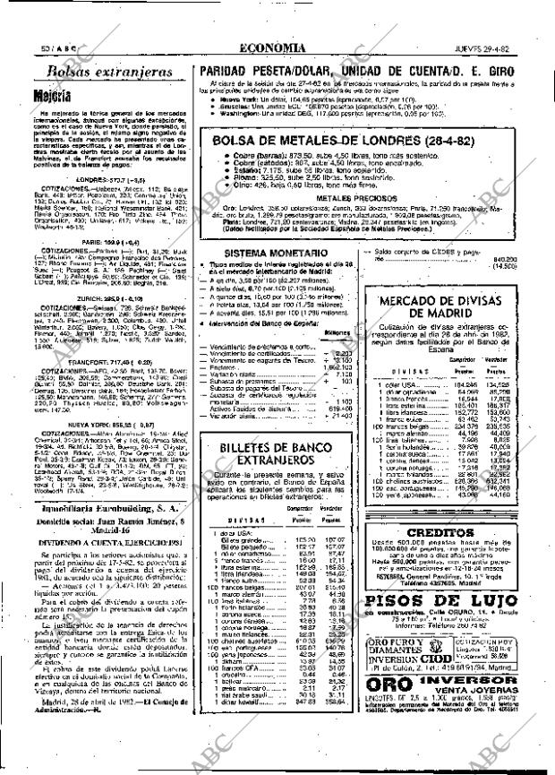 ABC MADRID 29-04-1982 página 50