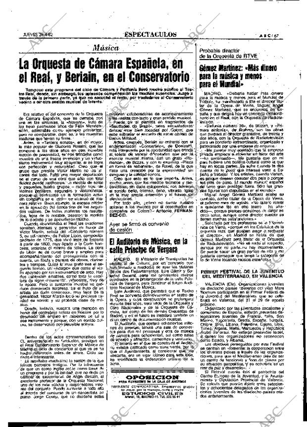 ABC MADRID 29-04-1982 página 67