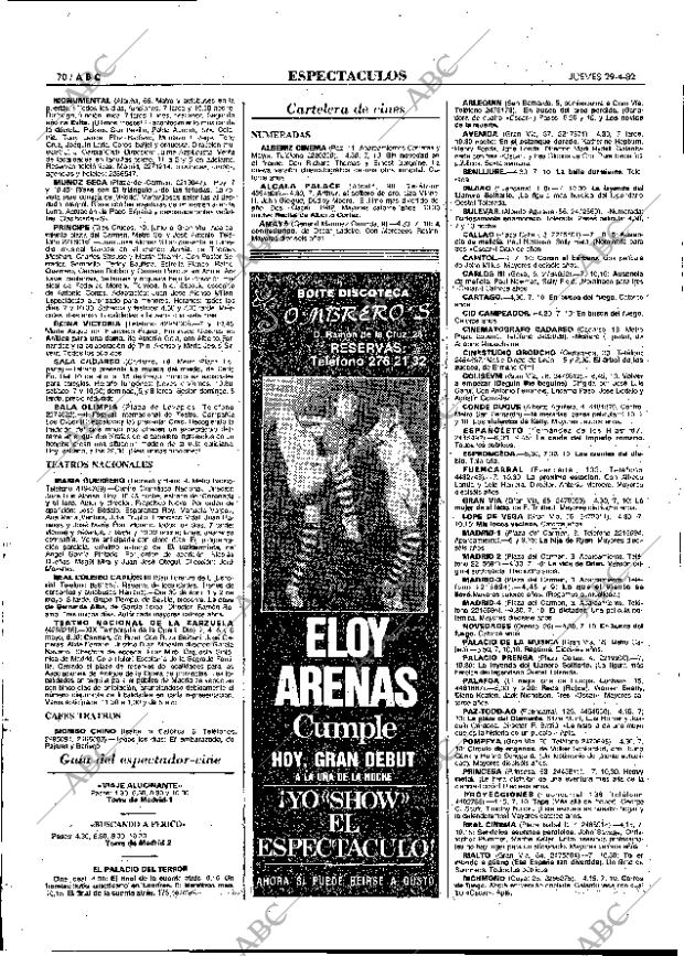 ABC MADRID 29-04-1982 página 70