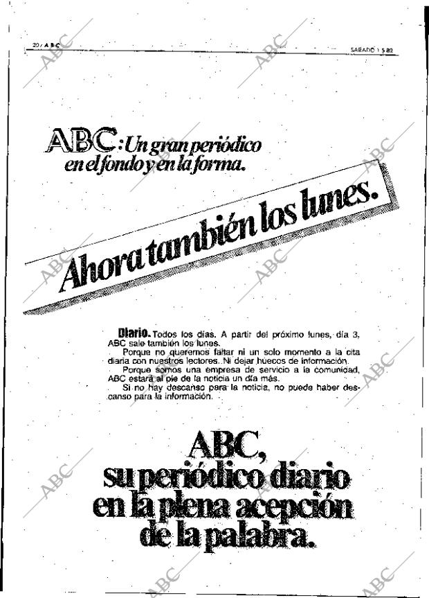 ABC MADRID 01-05-1982 página 20