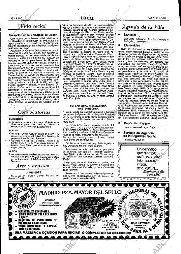 ABC MADRID 01-05-1982 página 32