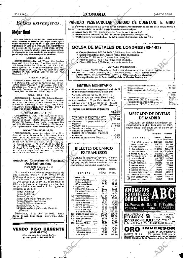 ABC MADRID 01-05-1982 página 62