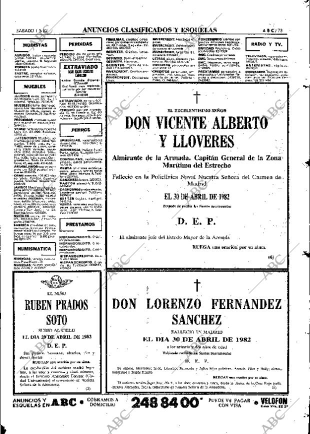 ABC MADRID 01-05-1982 página 85