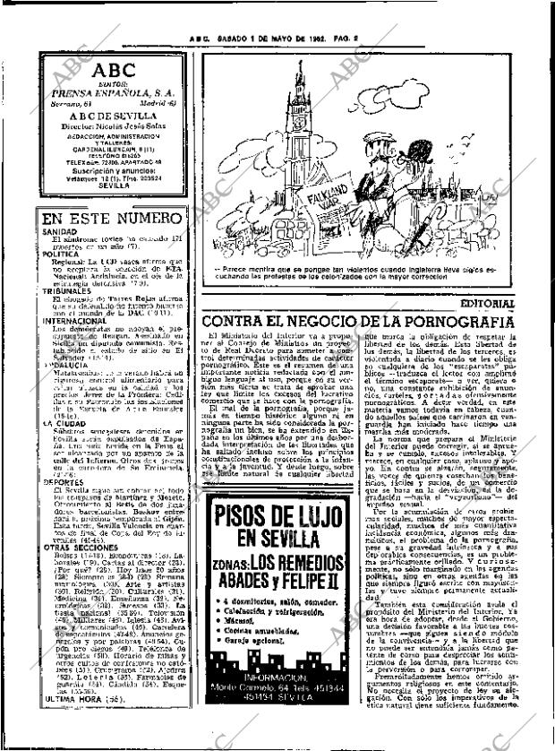 ABC SEVILLA 01-05-1982 página 16