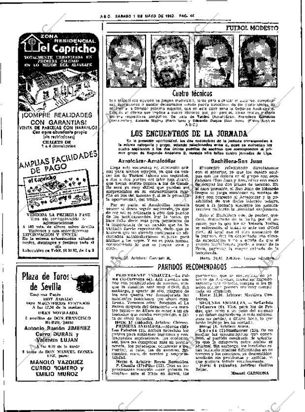 ABC SEVILLA 01-05-1982 página 58