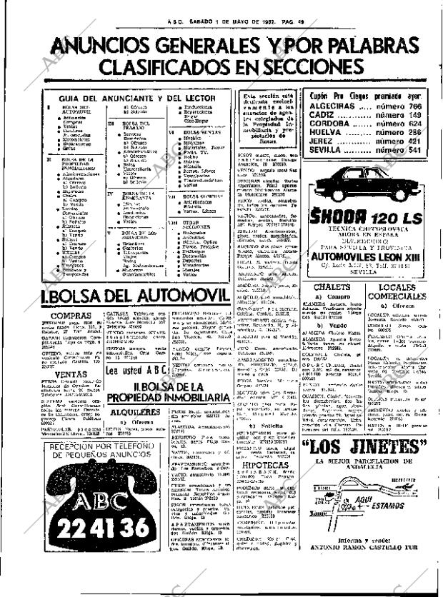 ABC SEVILLA 01-05-1982 página 63