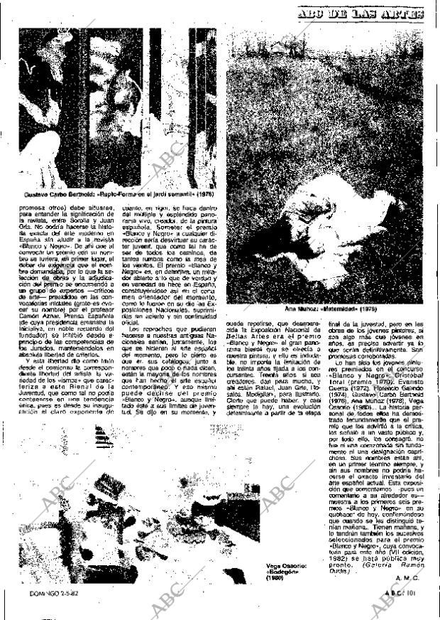 ABC MADRID 02-05-1982 página 101