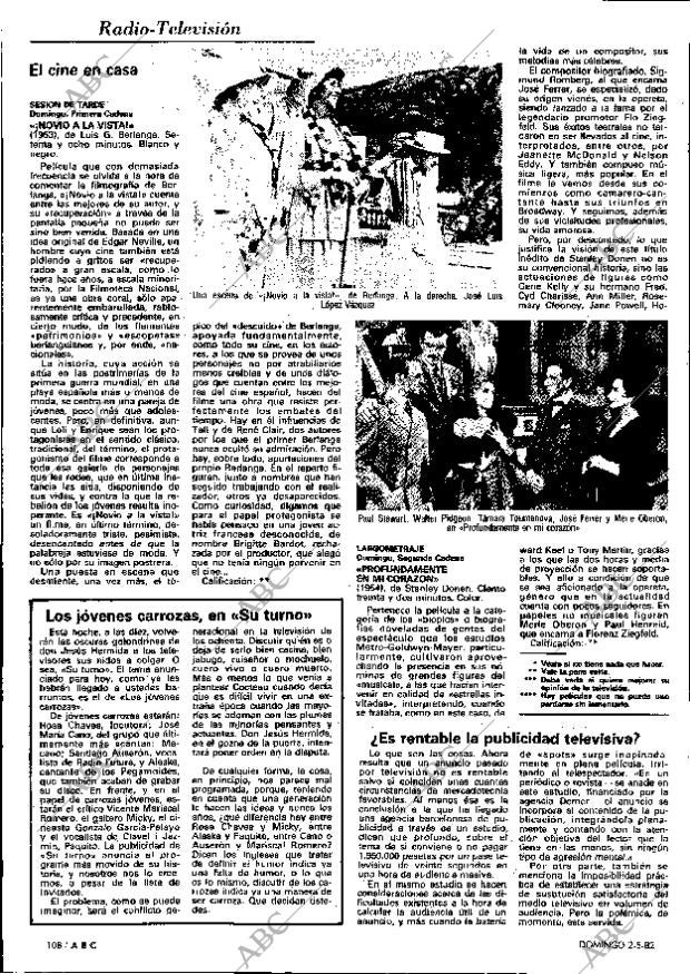 ABC MADRID 02-05-1982 página 108