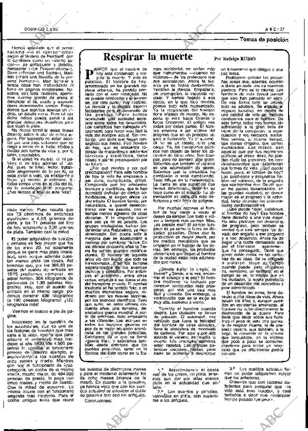 ABC MADRID 02-05-1982 página 27