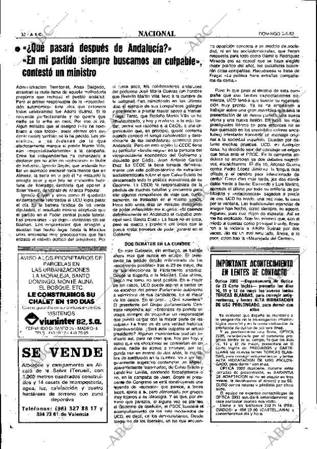 ABC MADRID 02-05-1982 página 32
