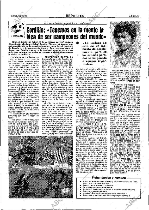 ABC MADRID 02-05-1982 página 65