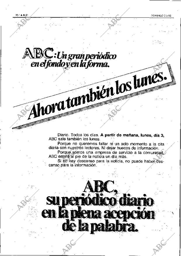 ABC MADRID 02-05-1982 página 70
