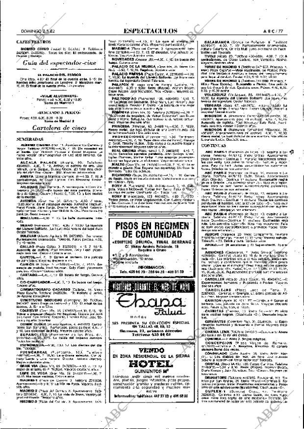 ABC MADRID 02-05-1982 página 77
