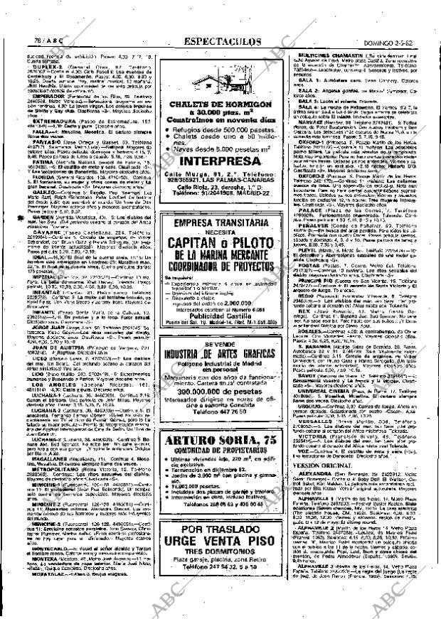 ABC MADRID 02-05-1982 página 78