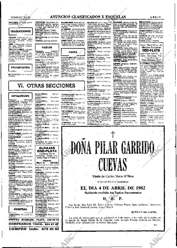 ABC MADRID 02-05-1982 página 91