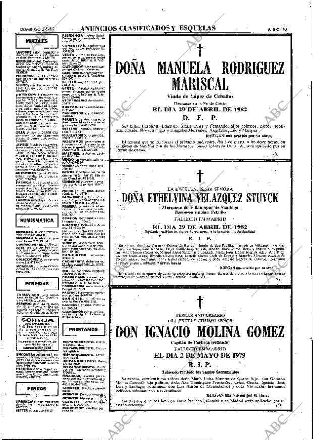 ABC MADRID 02-05-1982 página 93