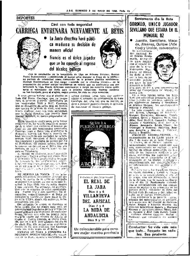 ABC SEVILLA 02-05-1982 página 65
