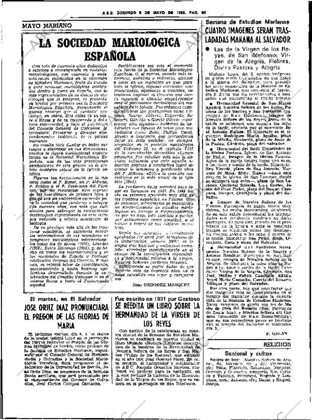 ABC SEVILLA 02-05-1982 página 70