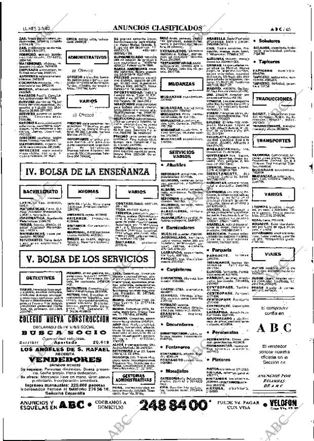 ABC MADRID 03-05-1982 página 65