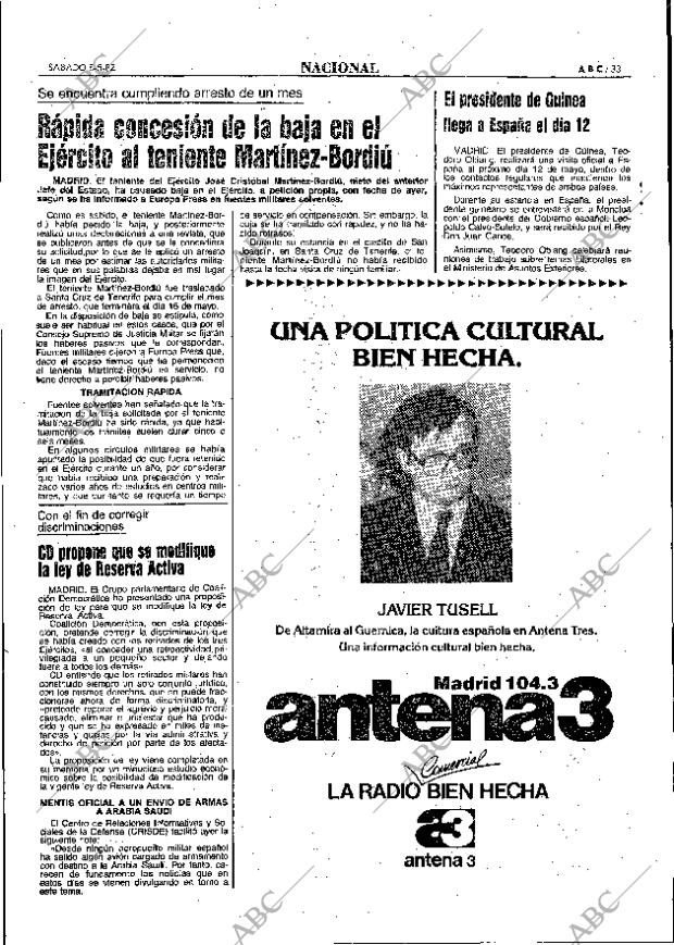 ABC MADRID 08-05-1982 página 33