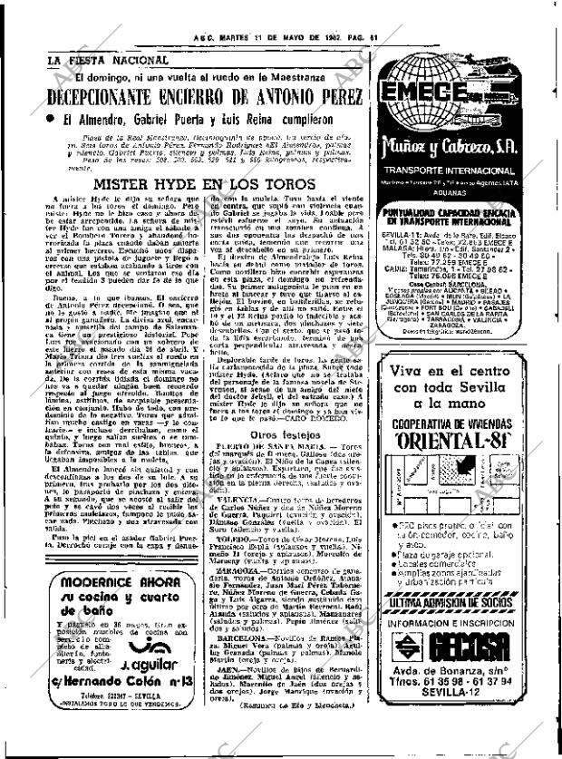 ABC SEVILLA 11-05-1982 página 85