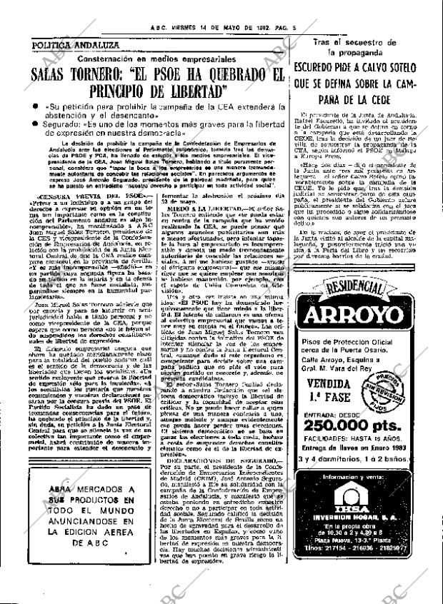 ABC SEVILLA 14-05-1982 página 21