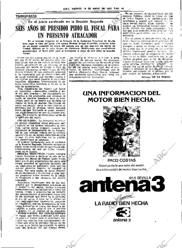 ABC SEVILLA 14-05-1982 página 59