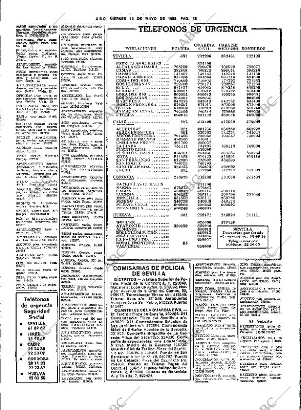 ABC SEVILLA 14-05-1982 página 84