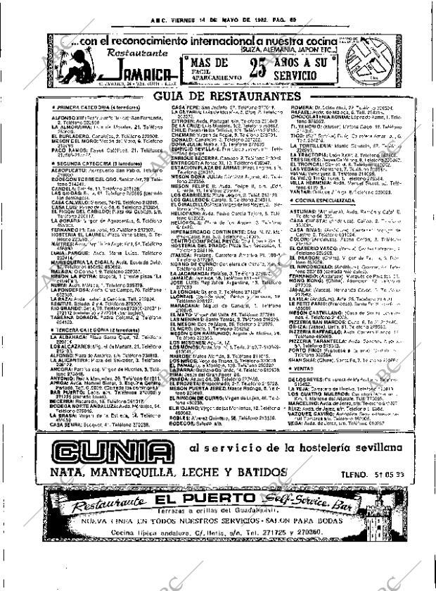 ABC SEVILLA 14-05-1982 página 85